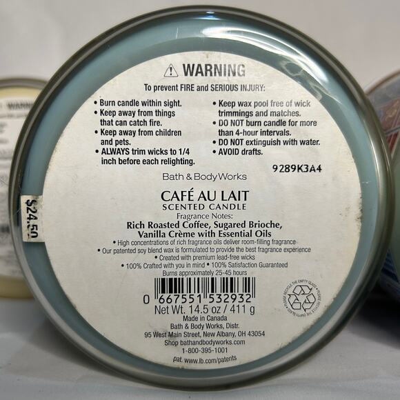 Bath & Body Works 3 Wick Full Winter Collection (7) Rare Brand New 14.5oz - Picture 8 of 10